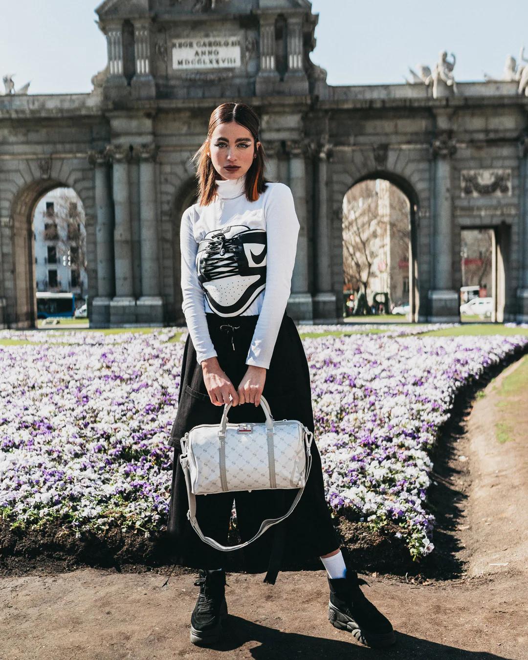 Sprayground MONEY PATTERN POWDER MINI DUFFLE