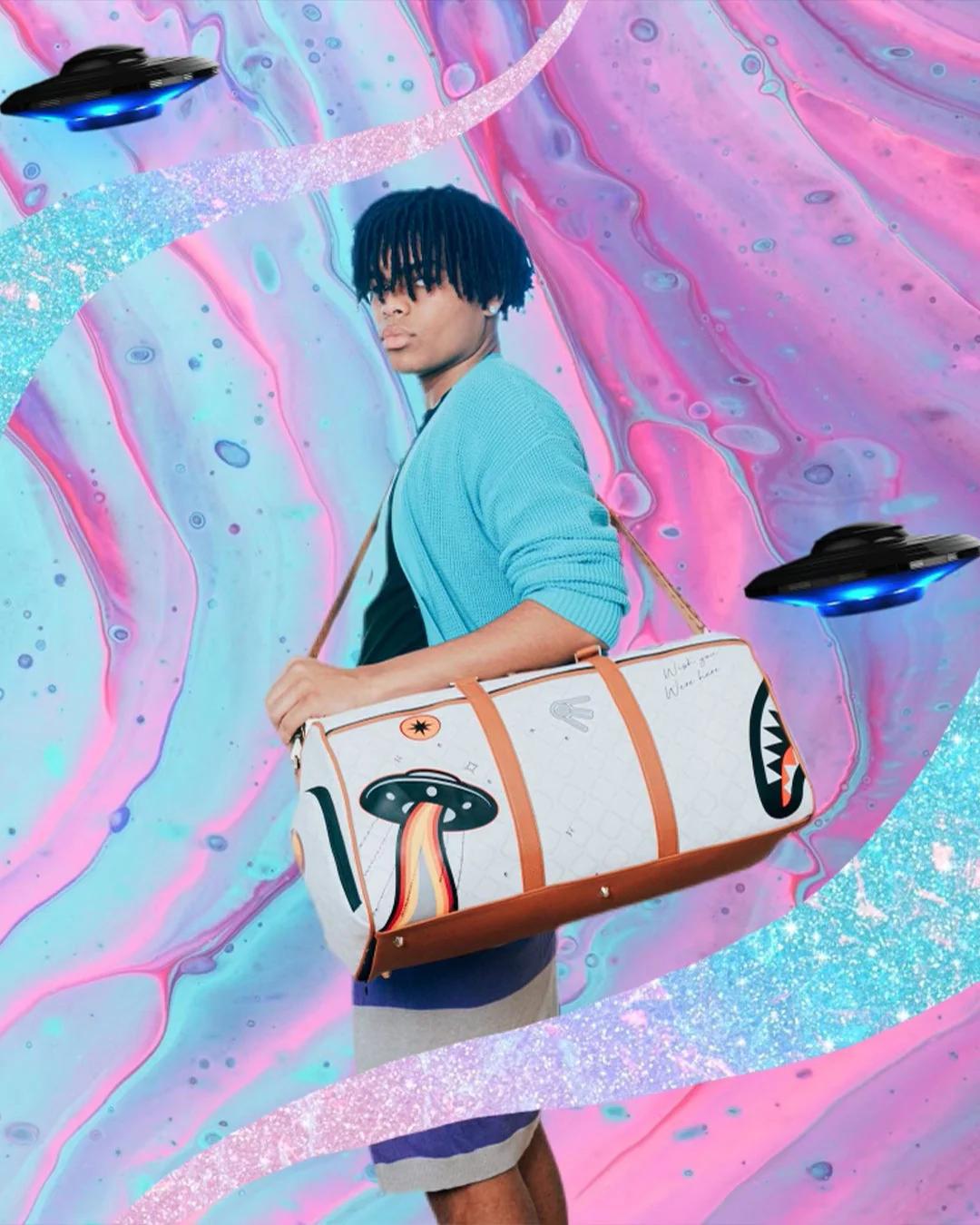 Sprayground UFO EXTRA EXTRA TERRESTRIAL DUFFLE