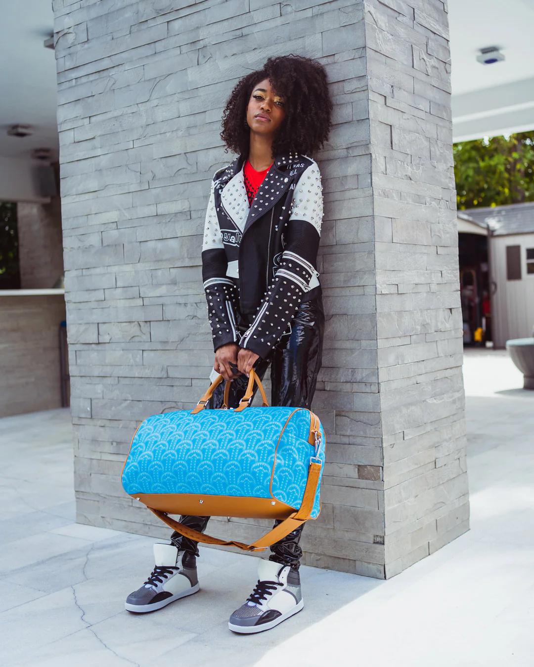 Sprayground ILLUCHAINS TURQ DUFFLE