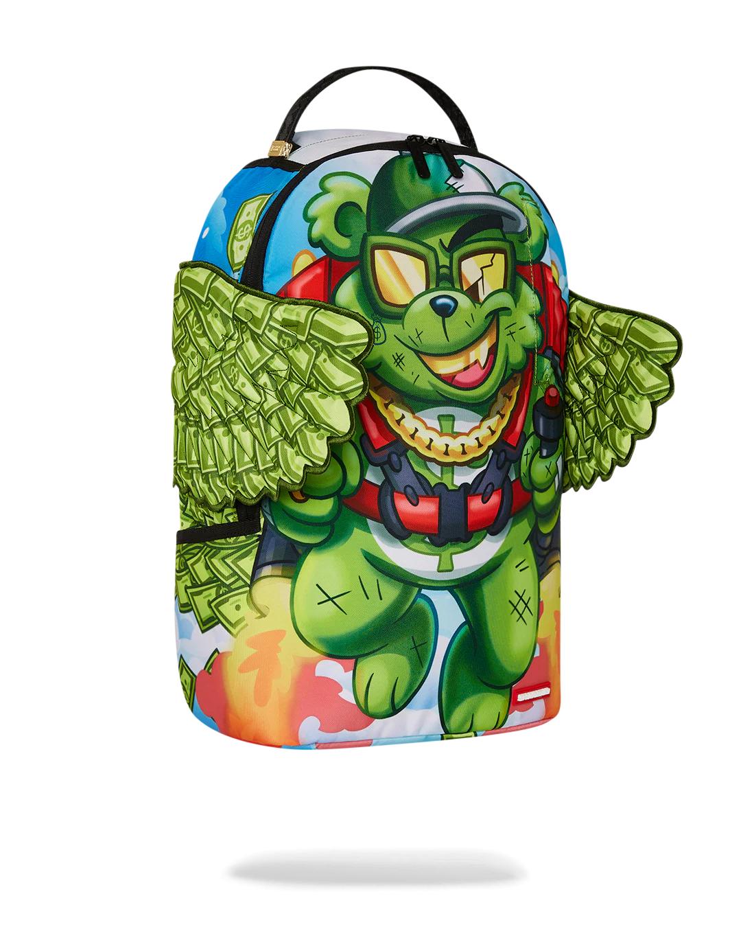 Sprayground MONEY BEAR WE BOUT TO TAKE OFF BACKPACK
