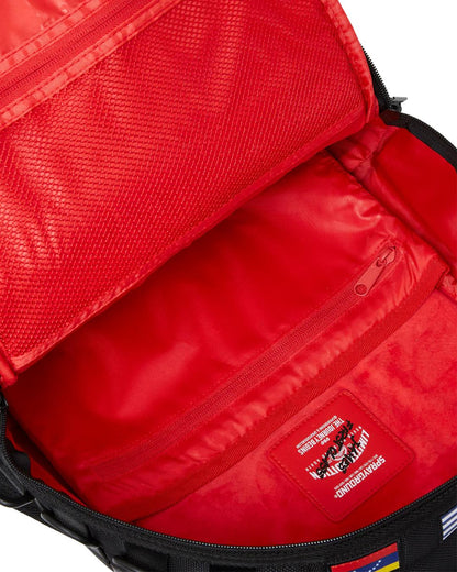 Sprayground JAMES FIRST CLASS GLOBAL FLAGS SPECIAL OPS CARGO BACKPACK