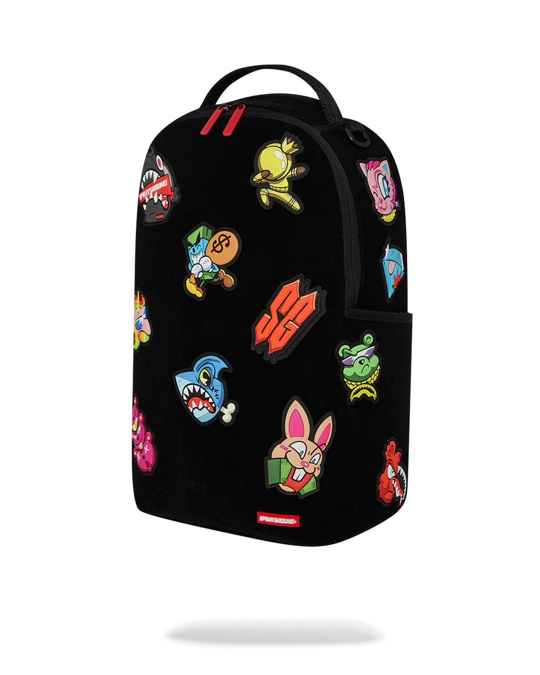 Sprayground STUCK ON YA - VELCRO PATCH BACKPACK