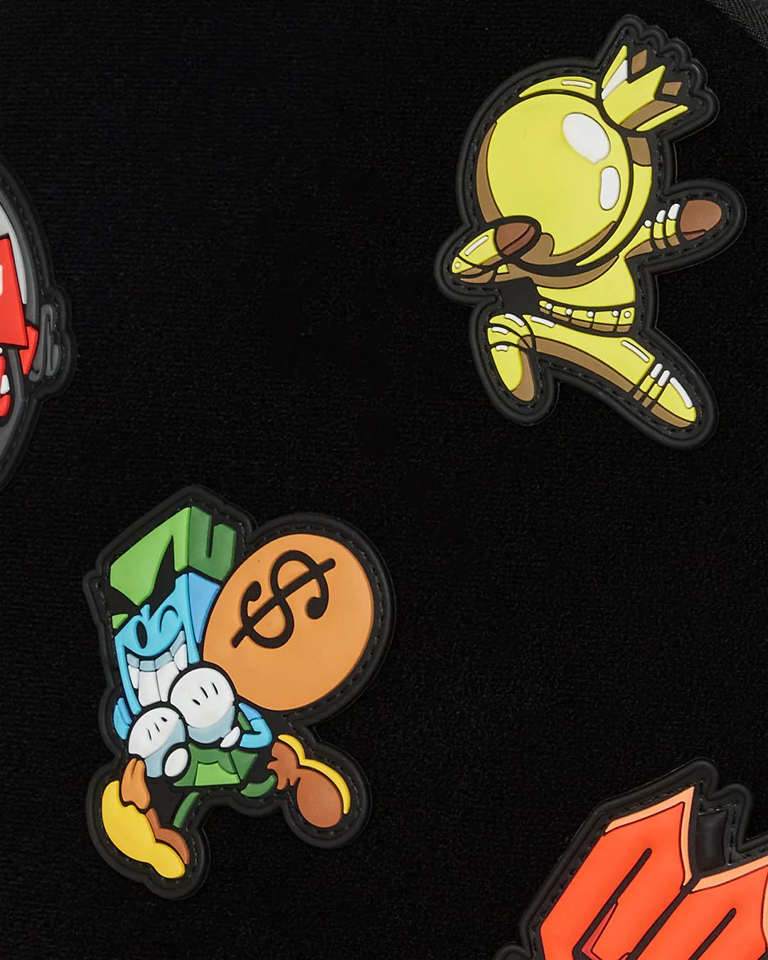 Sprayground STUCK ON YA - VELCRO PATCH BACKPACK