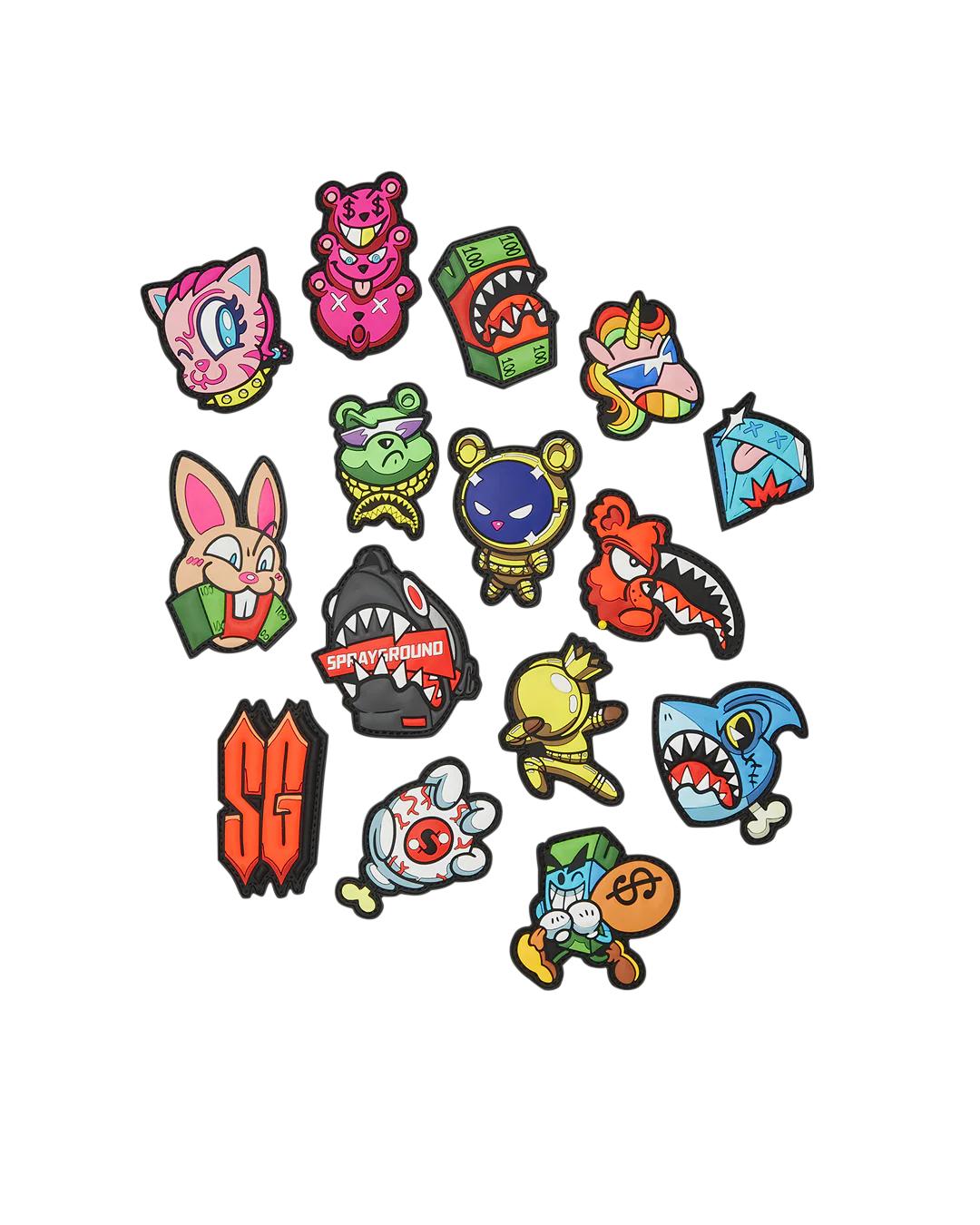 Sprayground STUCK ON YA - VELCRO PATCH BACKPACK