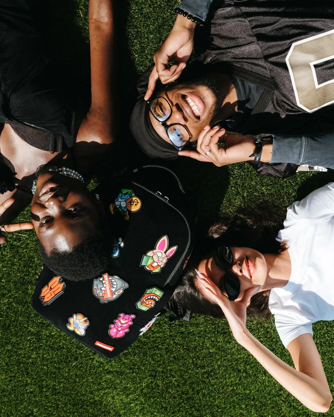 Sprayground STUCK ON YA - VELCRO PATCH BACKPACK