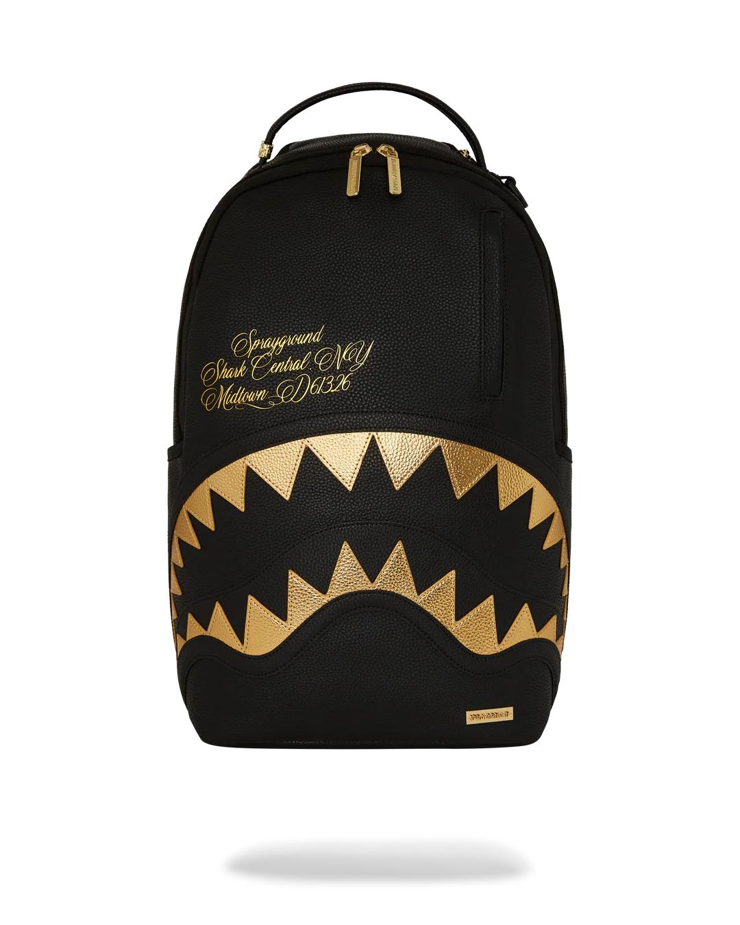 Sprayground SHARK CENTRAL GILDED BITE BACKPACK