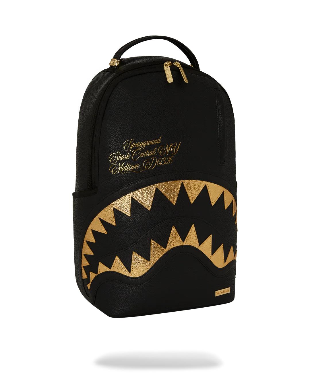Sprayground SHARK CENTRAL GILDED BITE BACKPACK