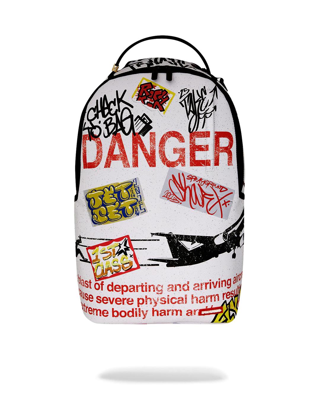 Sprayground JETBLAST SIGN ON THE RUNWAY BACKPACK