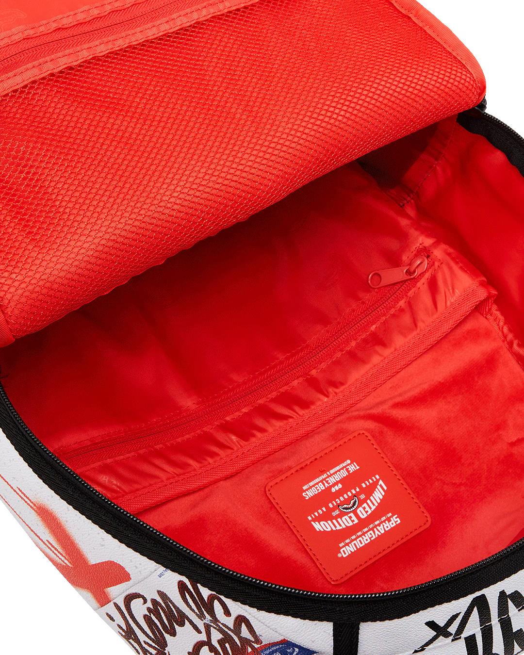 Sprayground JETBLAST SIGN ON THE RUNWAY BACKPACK