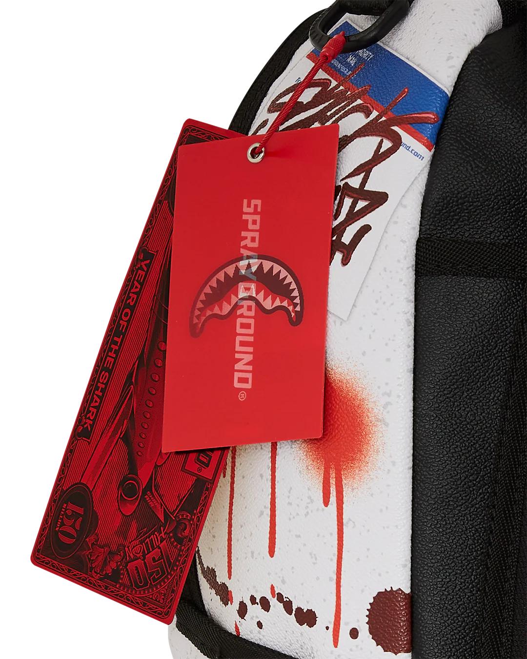 Sprayground JETBLAST SIGN ON THE RUNWAY BACKPACK