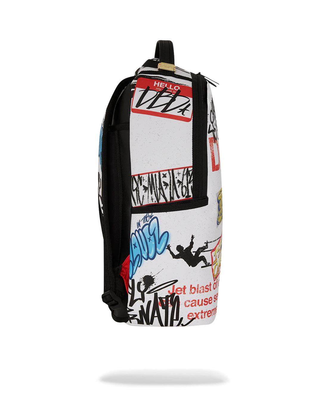 Sprayground JETBLAST SIGN ON THE RUNWAY BACKPACK