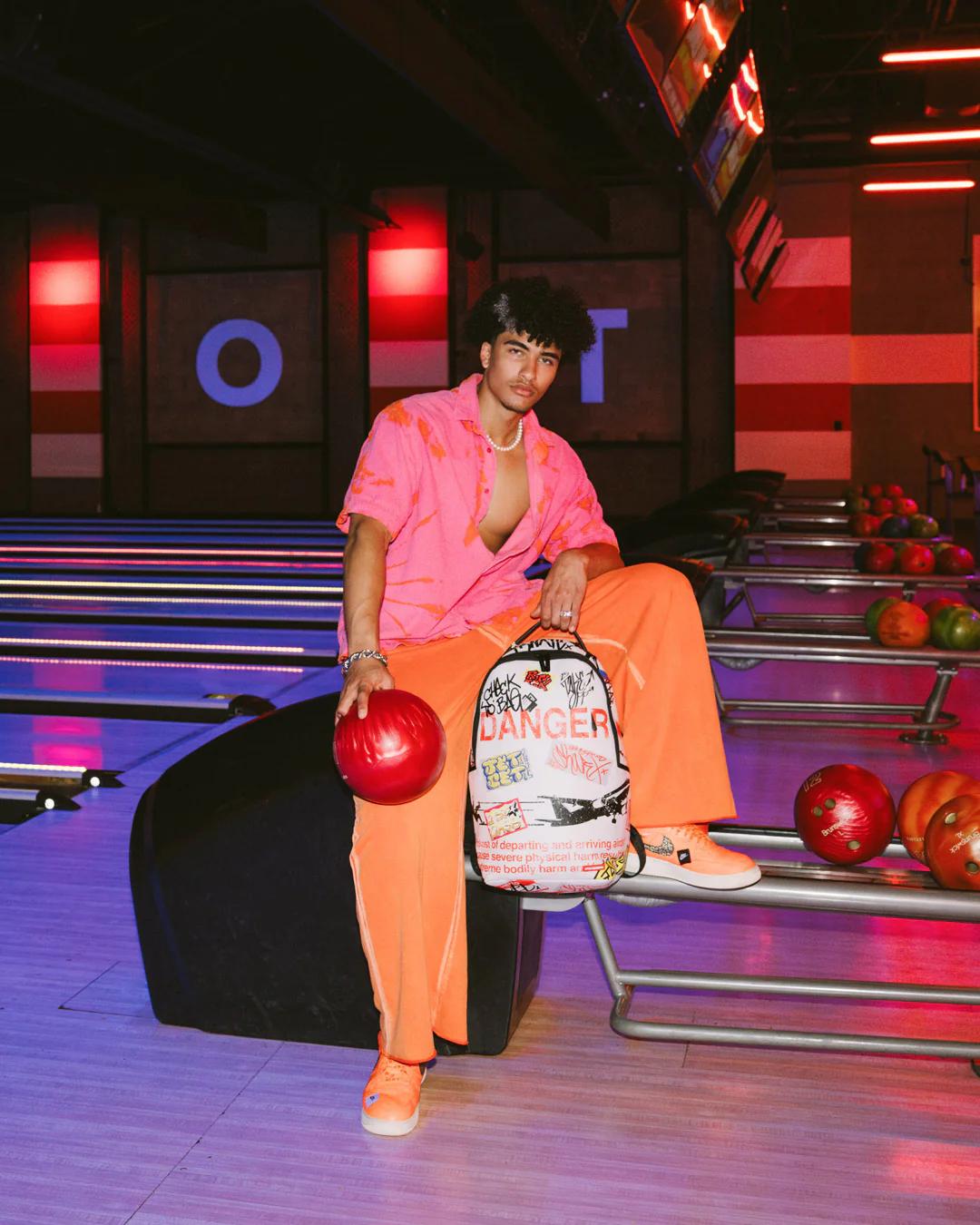 Sprayground JETBLAST SIGN ON THE RUNWAY BACKPACK