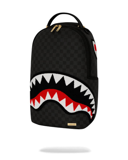 Sprayground LIGHTS OUT SHARKS IN PARIS CHENILLE SHARK BACKPACK