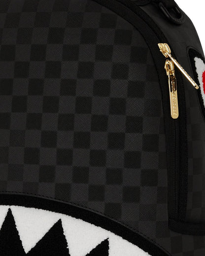 Sprayground LIGHTS OUT SHARKS IN PARIS CHENILLE SHARK BACKPACK