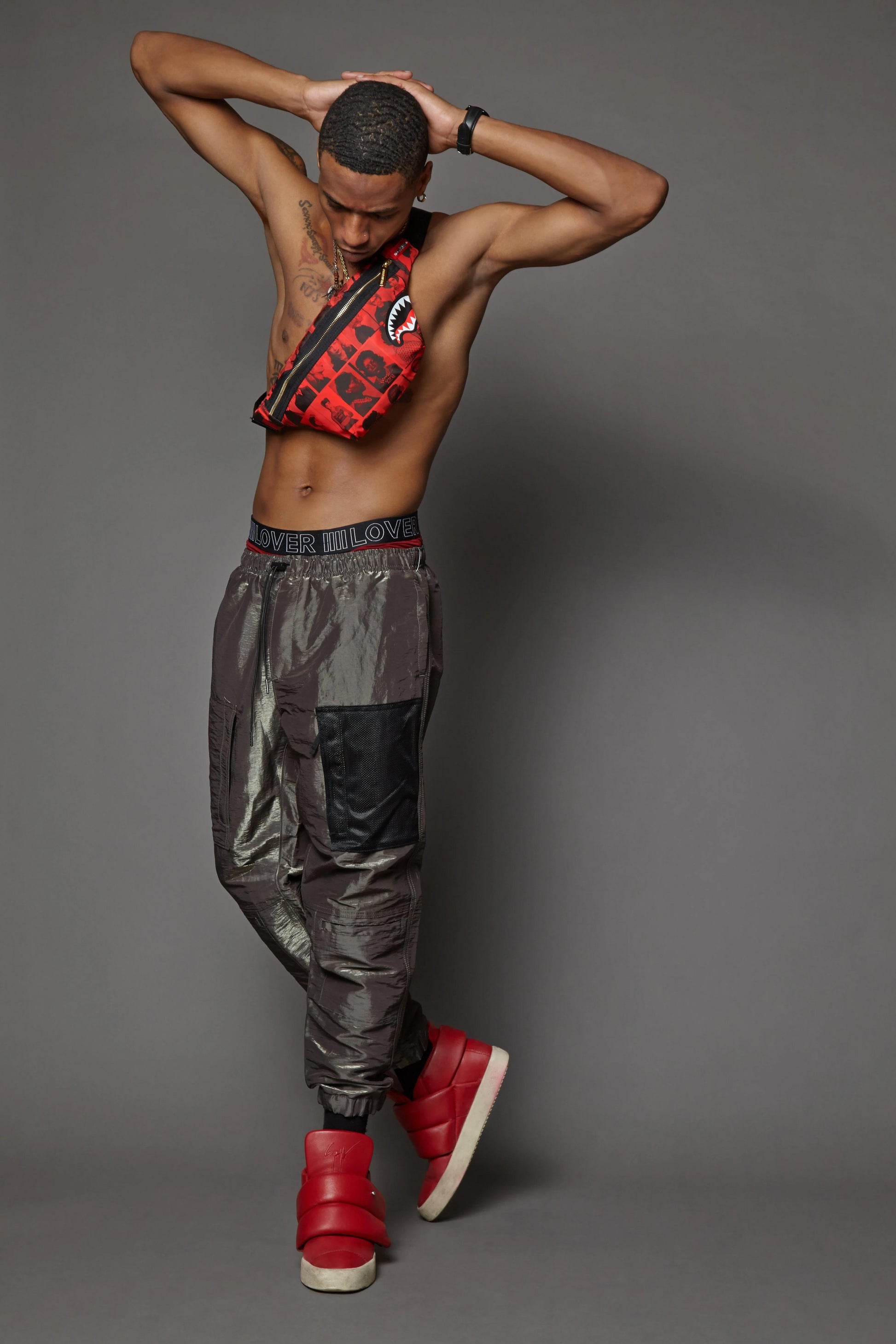 Sprayground LAQUAN SMITH SCAMMER 3M SAVVY CROSSBODY