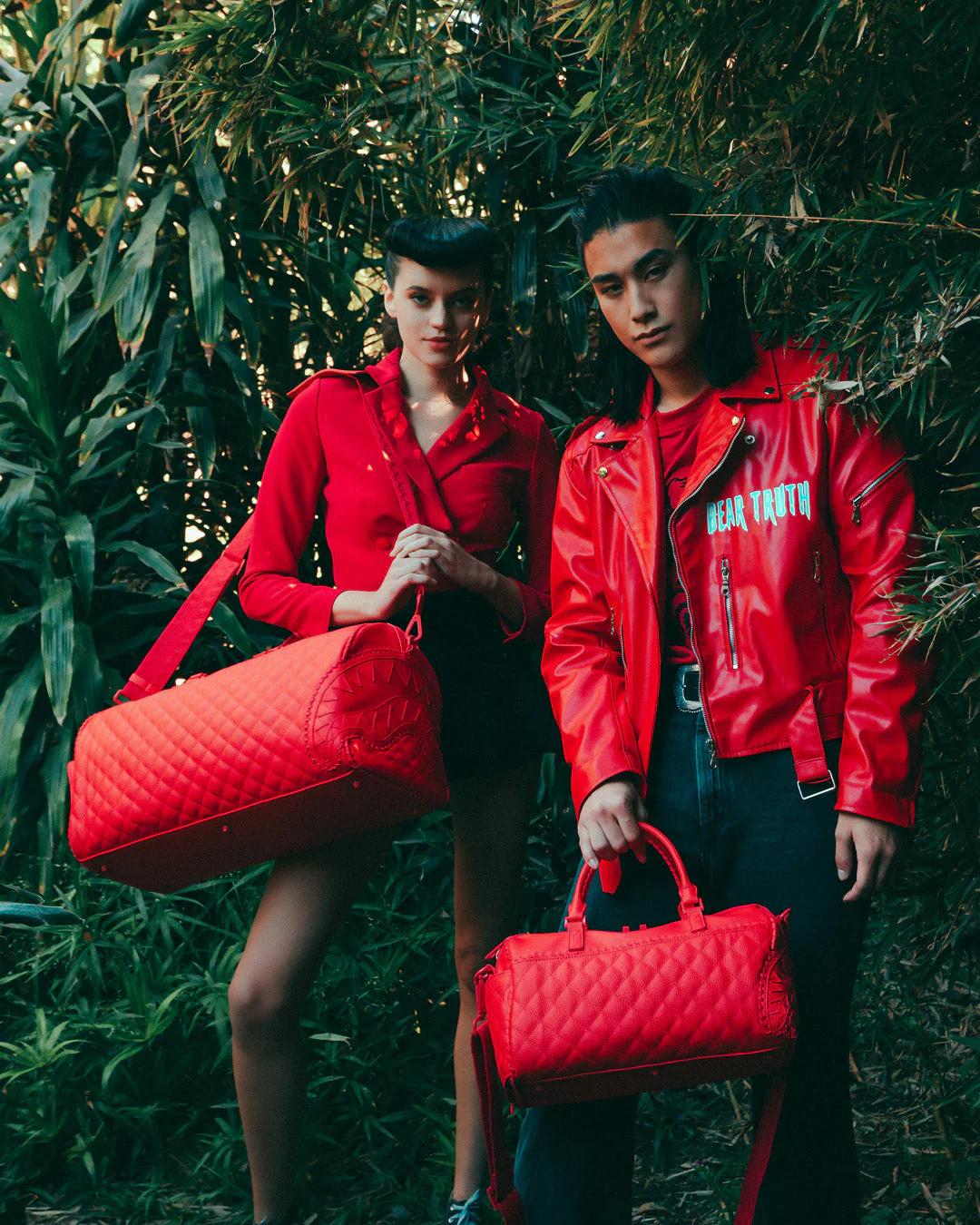 Sprayground RED RIVIERA EMPEROR DUFFLE
