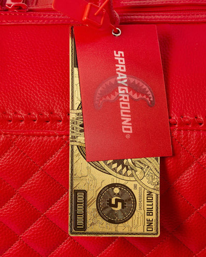 Sprayground RED RIVIERA EMPEROR DUFFLE