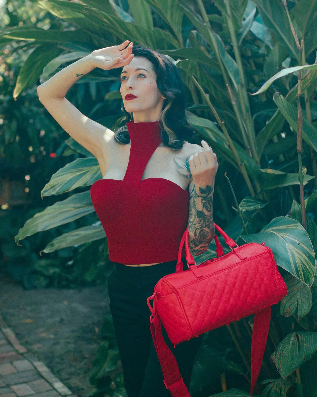 Sprayground RED RIVIERA MINI DUFFLE