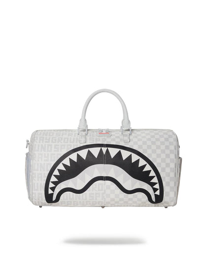Sprayground SPLIT THE CHECK (PEARL) DUFFLE