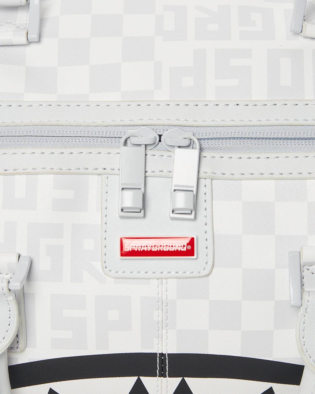 Sprayground SPLIT THE CHECK (PEARL) DUFFLE