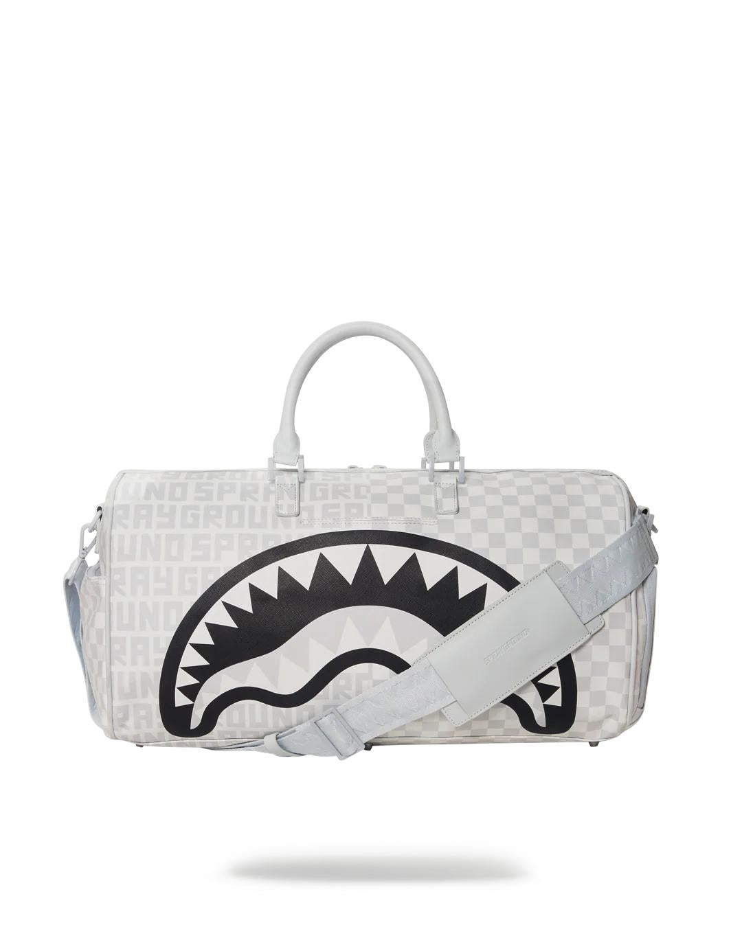 Sprayground SPLIT THE CHECK (PEARL) DUFFLE
