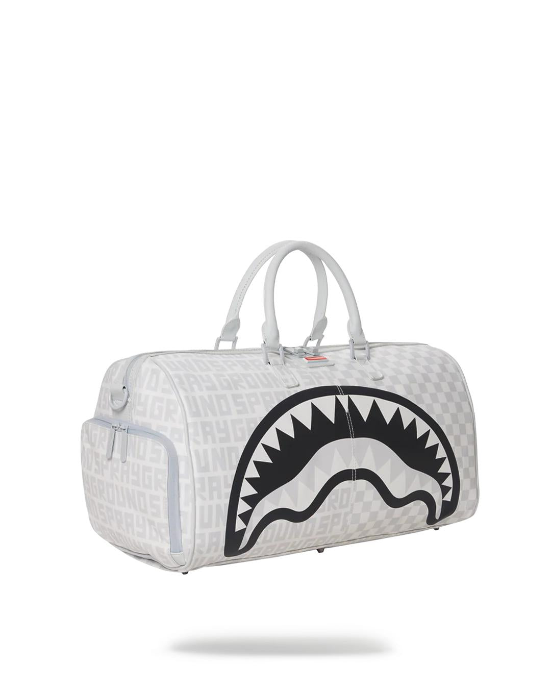 Sprayground SPLIT THE CHECK (PEARL) DUFFLE