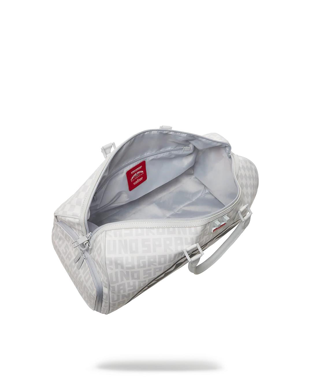 Sprayground SPLIT THE CHECK (PEARL) DUFFLE