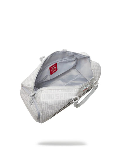 Sprayground SPLIT THE CHECK (PEARL) DUFFLE