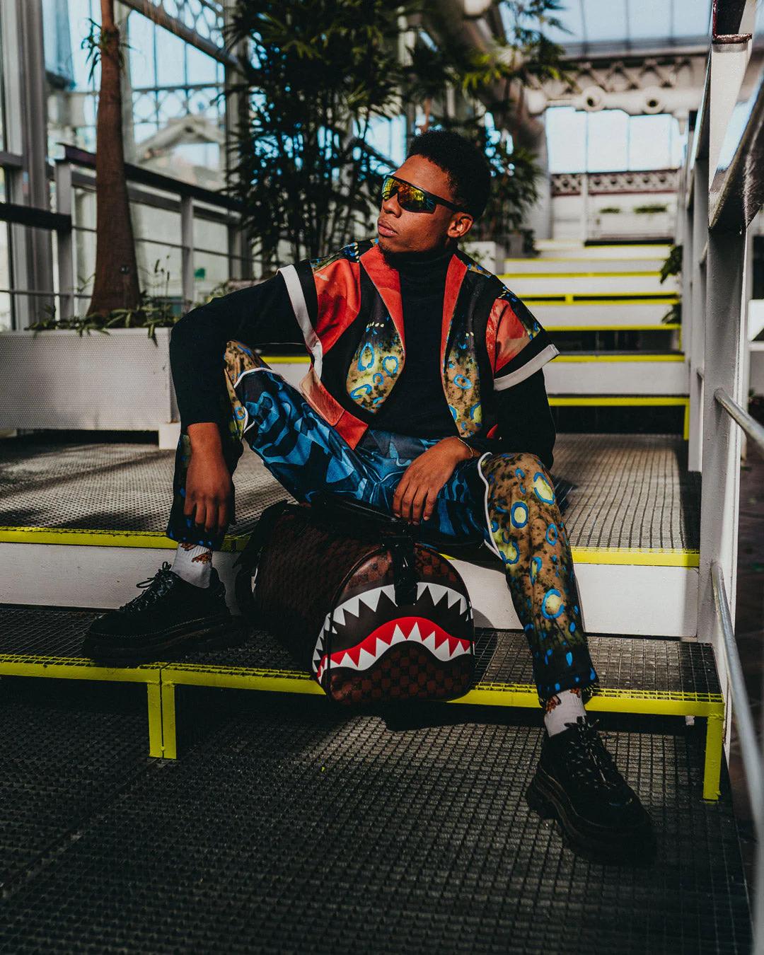 Sprayground SHARKS AND SKULLS DUFFLE
