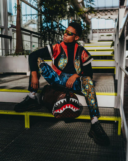 Sprayground SHARKS AND SKULLS DUFFLE