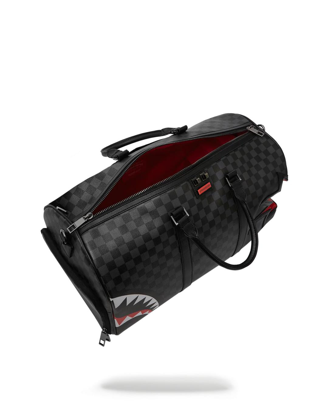 Sprayground SHARK BITE SHARKS IN PARIS GRAY DUFFLE