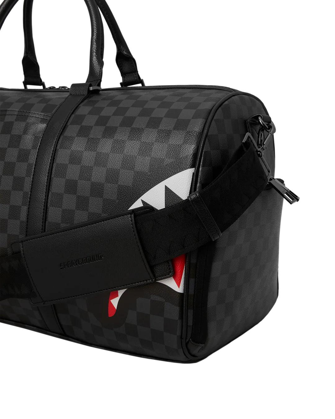 Sprayground SHARK BITE SHARKS IN PARIS GRAY DUFFLE