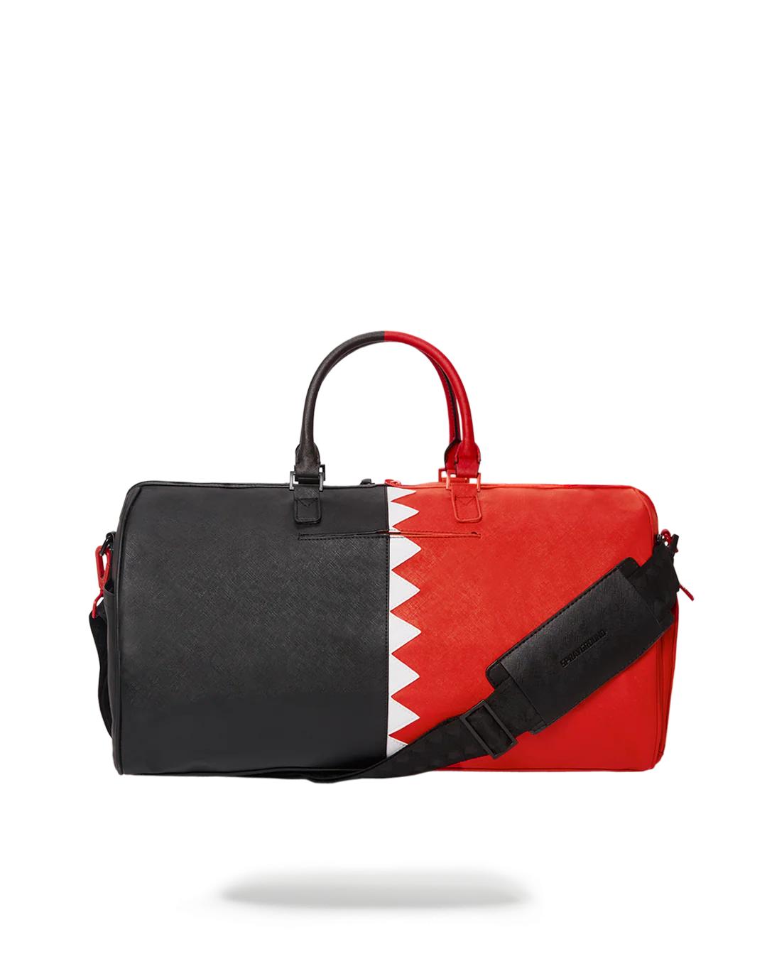 Sprayground VERTICAL SHARK CUT & SEW DUFFLE