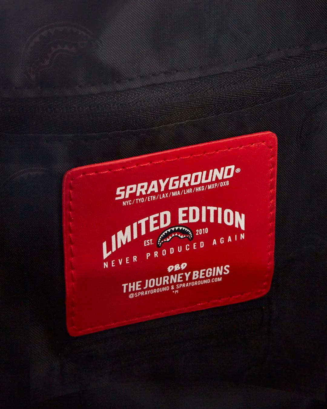 Sprayground 3AM PINK DRIP TUBE DUFFLE