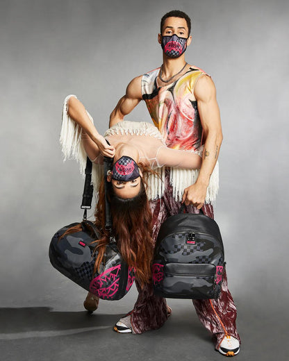 Sprayground 3AM PINK DRIP TUBE DUFFLE