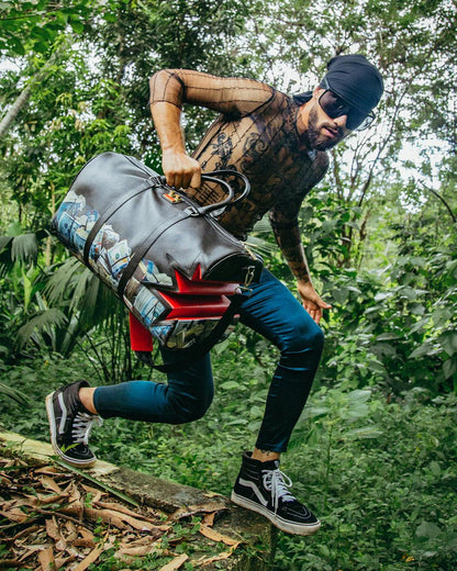 Sprayground $HARKBITE LARGE DUFFLE