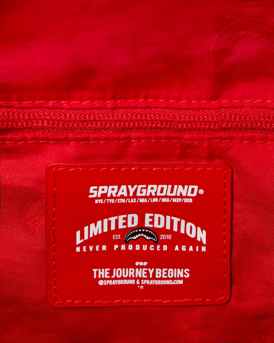 Sprayground $HARKBITE LARGE DUFFLE