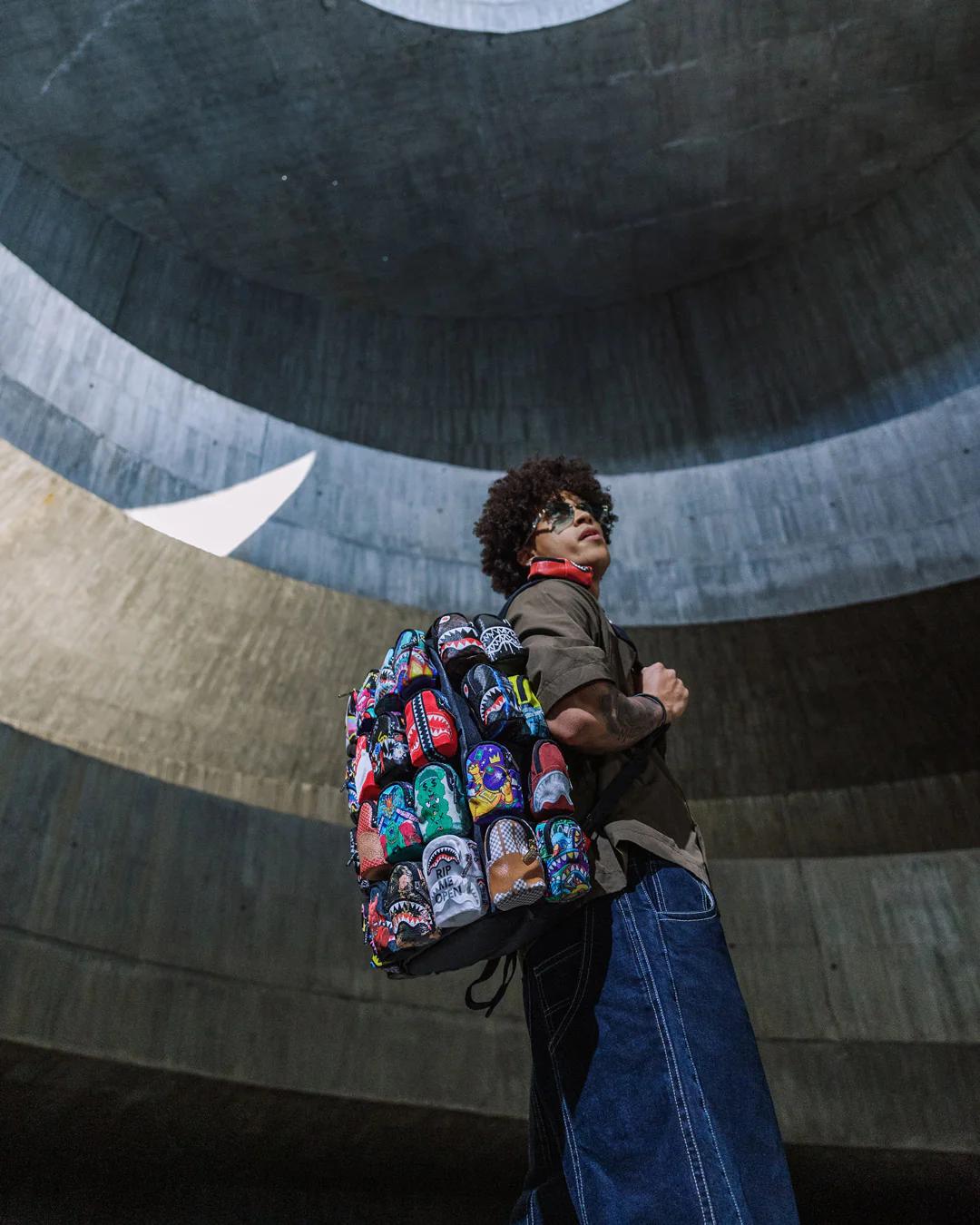Sprayground ALL THE BAGS IN THE WORLD - 15 YEAR ANNIVERSARY SUPER RARE DROP