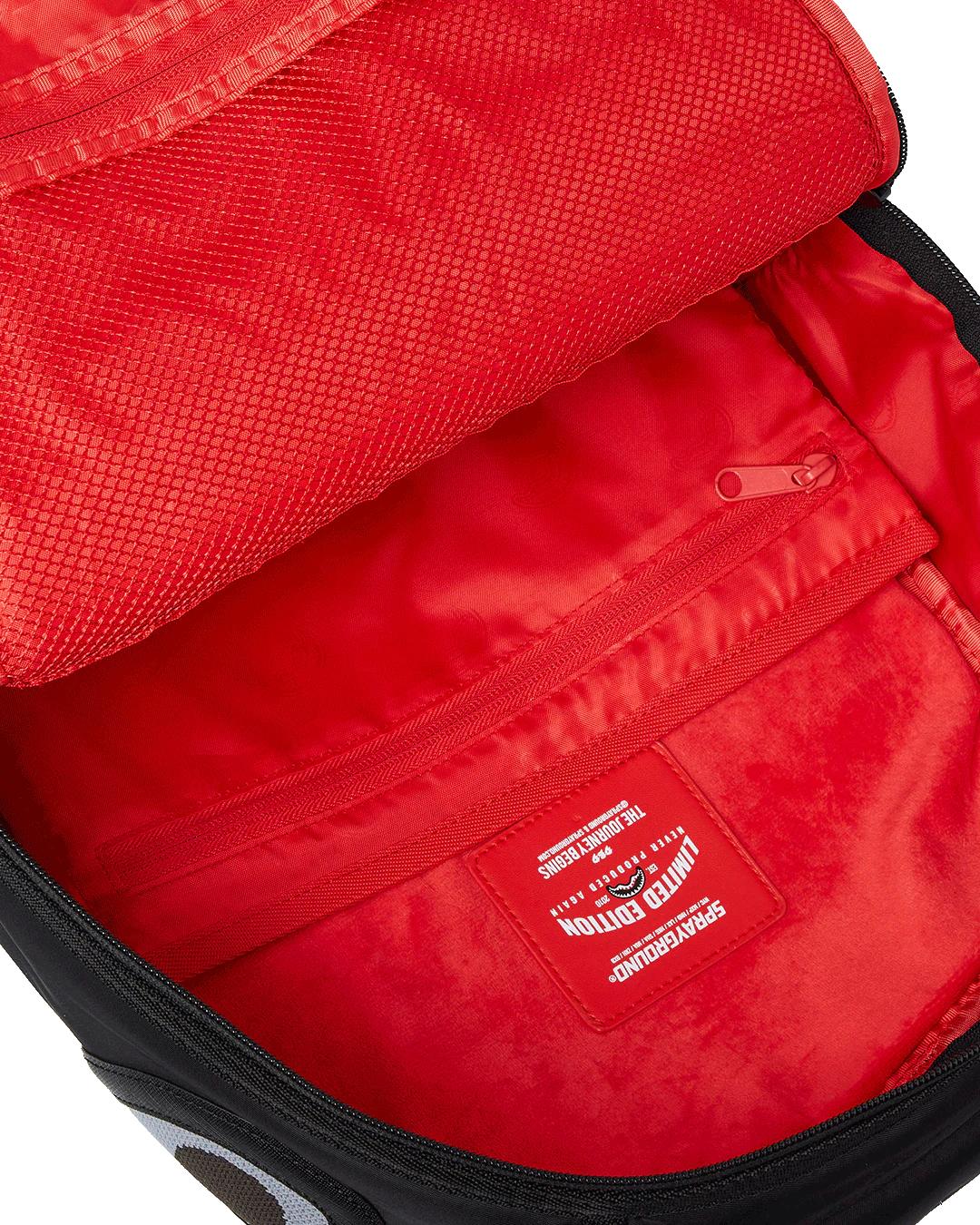Sprayground SHARK CENTRAL PARACHUTE DLX SATIN BACKPACK