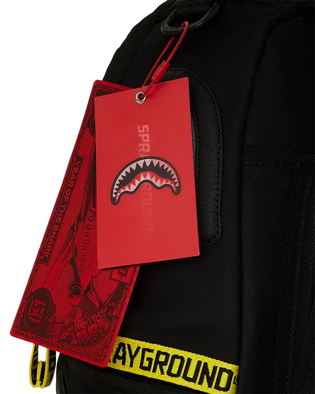 Sprayground SHARK CENTRAL PARACHUTE DLX SATIN BACKPACK