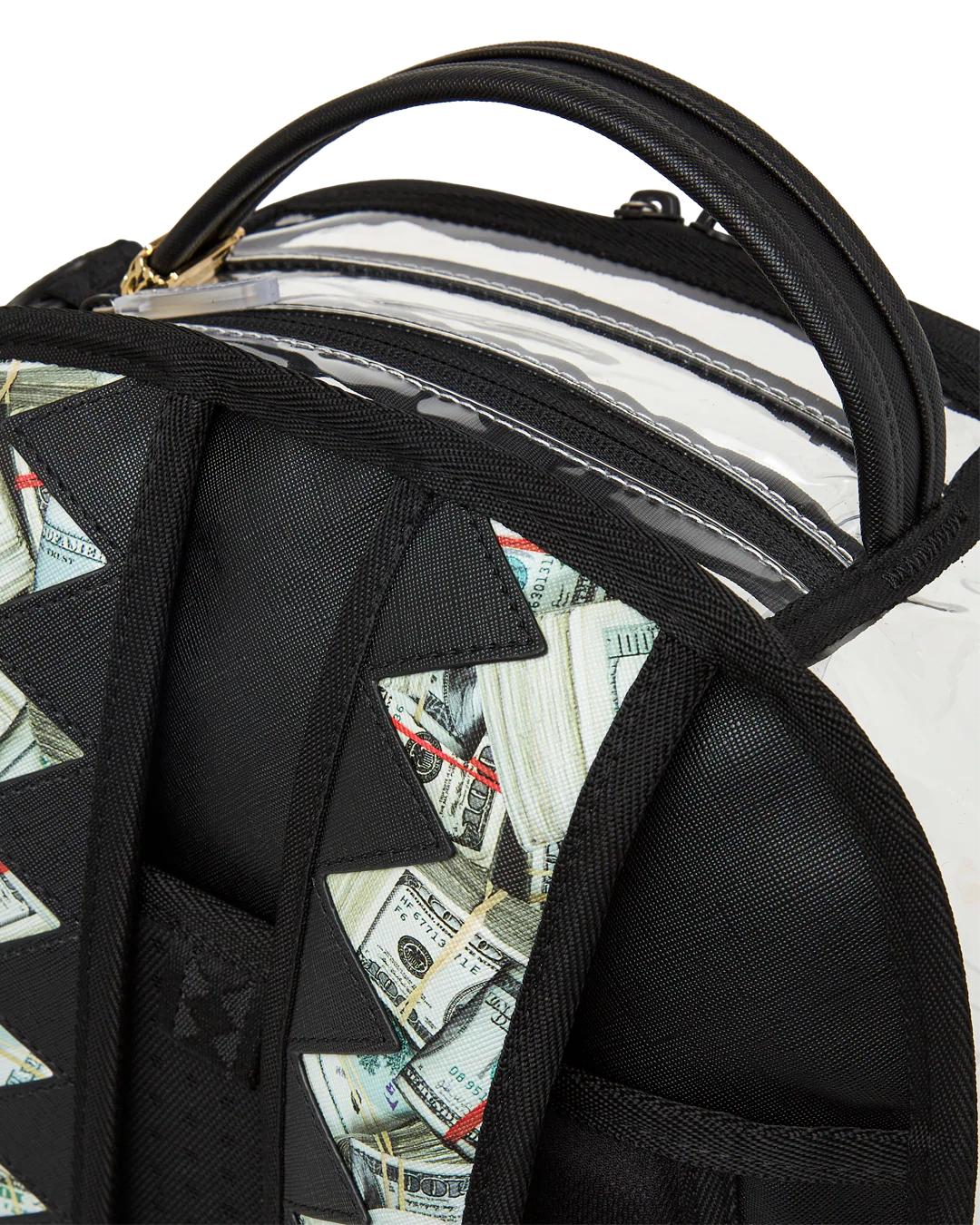 Sprayground CLEAR BACKPACK - MONEY CHOMP