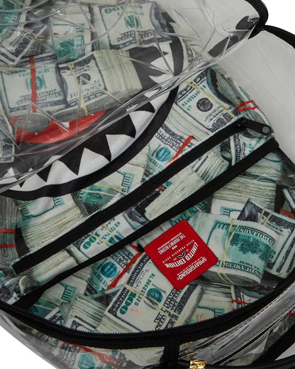 Sprayground CLEAR BACKPACK - MONEY CHOMP