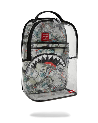 Sprayground CLEAR BACKPACK - MONEY CHOMP