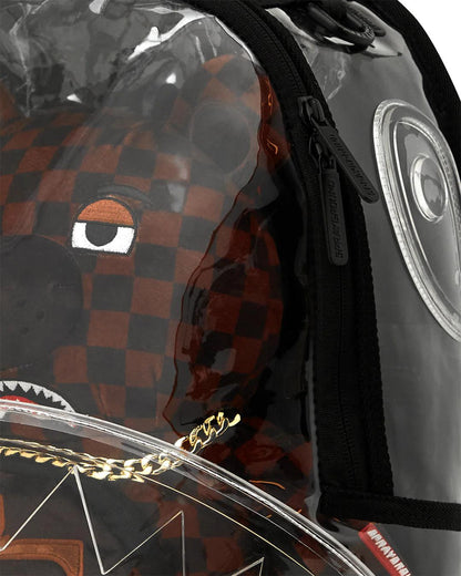 Sprayground CLEAR BACKPACK - SHARKS IN PARIS BEAR