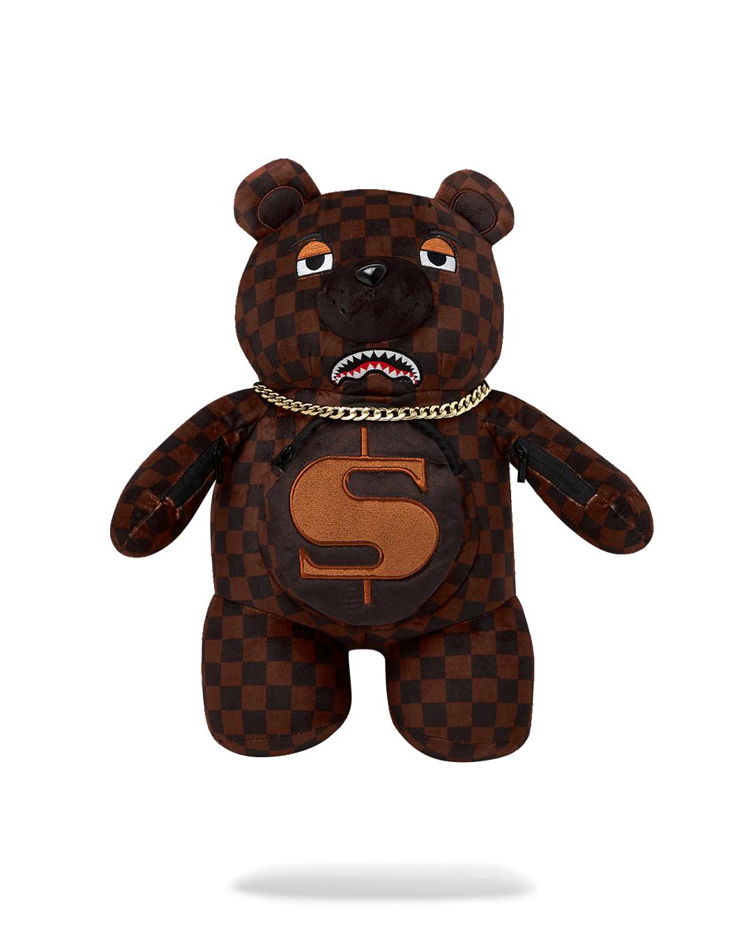 Sprayground CLEAR BACKPACK - SHARKS IN PARIS BEAR