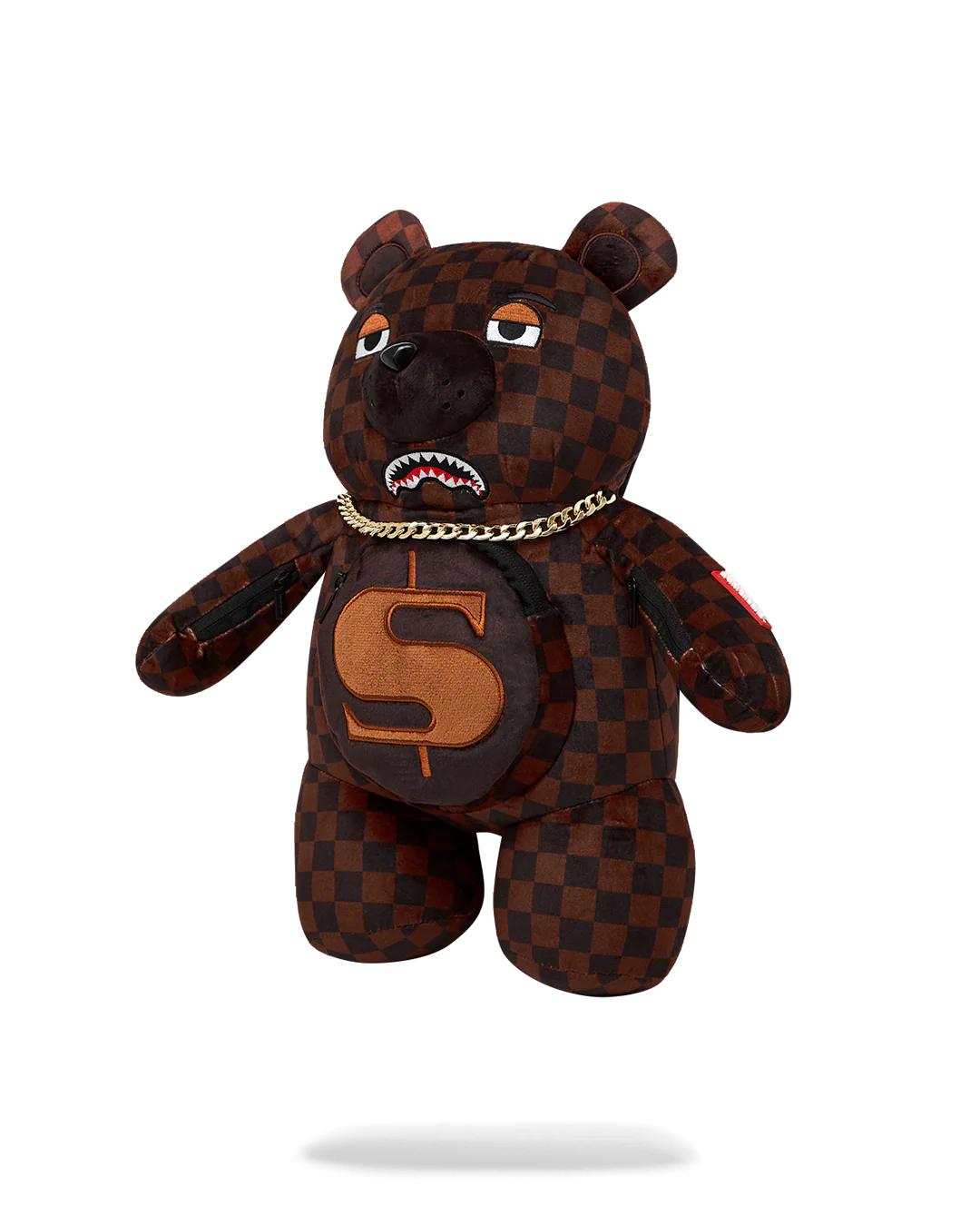Sprayground CLEAR BACKPACK - SHARKS IN PARIS BEAR