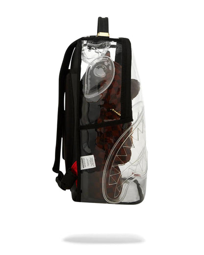 Sprayground CLEAR BACKPACK - SHARKS IN PARIS BEAR