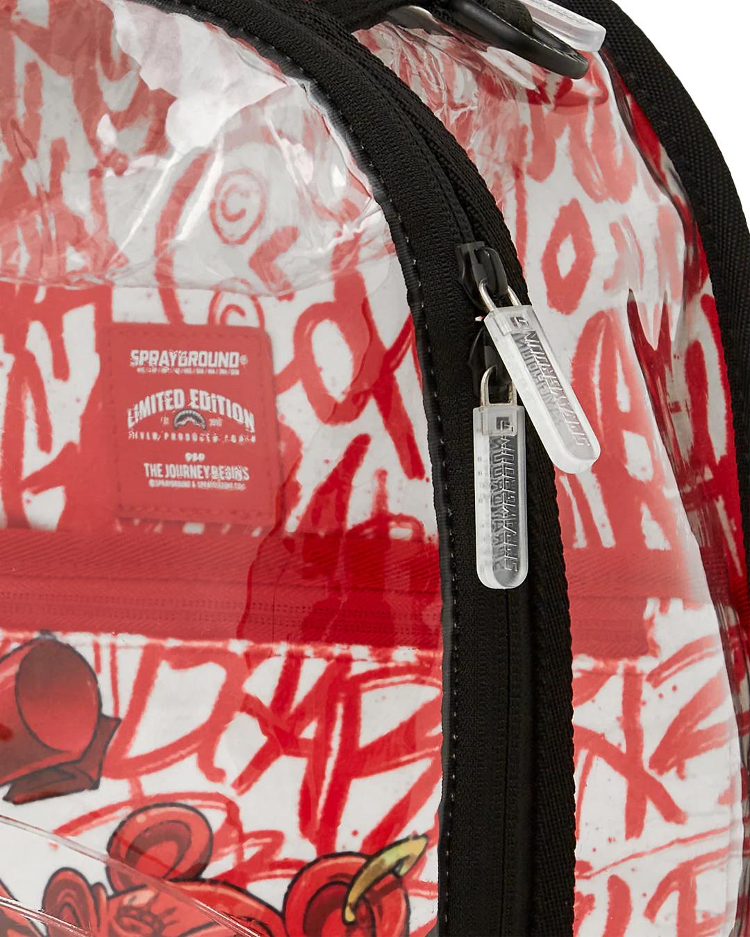 Sprayground CLEAR BACKPACK - DIABLO GALLERY