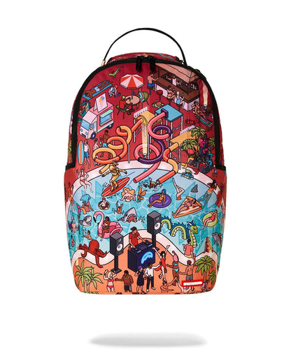 Sprayground LIFE OF THE PARTY DLXR BACKPACK