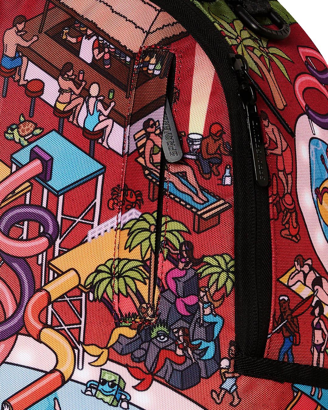 Sprayground LIFE OF THE PARTY DLXR BACKPACK